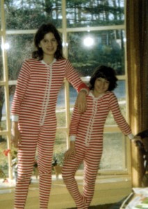 becky 11 striped pjs