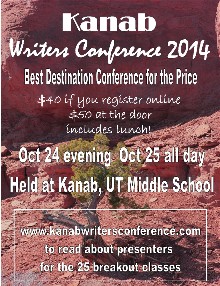 Kanab Writers Conference 2014